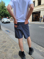 Bermuda Shoto - Navy stripes